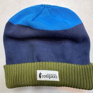 Cotopaxi Olive Green Beanie